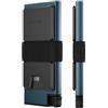 Ekster RFID Aluminium portafoglio uomo | separa ed espelle le carte con un semplice clic | solido ma leggero con spazio sufficiente per carte bancarie e da visita (Pacific Blue)