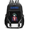 LKY STAR Anime Blue Lock Sacchetto di Scuola Daypack Zaino Viaggio Backpack da Scuola Zainetti per Ragazze Donna