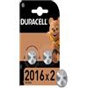 Duracell 6X Duracell 2016 Lithium (3 Blister Da 2 Batterie) 6 Pile
