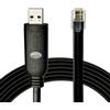 DSD TECH SH-RJ12A Cavo seriale da USB a RJ12 6P4C per PDU APC ATS(5.9FT/1.8M)