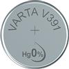 VARTA 14501391 - Batteria a bottone V391 da 1,5 Volt, capacità 40 mAh, sistema chimico di ossido d'argento, per dispositivi elettronici quotidiani per garantire un'alimentazione ottimale