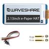 Waveshare 2.13 Inch e-Paper Display HAT 250x122 Resolution V4 E-Ink Screen Electronic Paper Module with Embedded Controller for Raspberry Pi 2B 3B 3B+ 4B Zero Zero W,SPI Interface