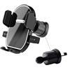 Wanfoou Supporto per telefono da auto, Porta Cellulare da Auto, Universale Supporto Cellulare Auto per Presa d'aria con Upgrated Clip e Operare con Una Sola Mano,per tutti i telefoni e le auto