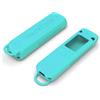 Radiacode 102/103/103G Custodia protettiva in silicone antiurto morbida con moschettone (solo custodia) (Blue Glow)