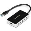 StarTech.com Adattatore scheda USB 3.0 a HDMI e DVI con hub USB a 1 porta - 1920x1200 - Scheda grafica esterna doppio monitor (USB32HDEH)