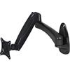 ARCTIC W1-3D - Supporto da Parete Estensibile per Monitor, Staffa a Muro con sistema Quick Fix, per Schermi/TV fino a 43″/49″Ultrawide e 8 kg di Peso, Rotazione 360 °, VESA 75/100, Salvaspazio - Nero