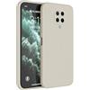 HAFFAN Custodia in Silicone TPU Compatibile con POCO F2 Pro (6.67 inches), Cover Case Protettiva per Cellulare - Bianco antico