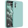 HAFFAN Custodia in Silicone TPU Compatibile con OPPO A94 5G (6.43 inches), Cover Case Protettiva per Cellulare - Ciano chiaro