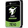 Seagate Exos 7E10, 10TB, Unità disco interna - 3,5" SATA da 6GBit/s, 7.200 giri/min, cache da 256 MB, 2M MTBF, per sistemi classe Enterprise e data center (ST10000NM002B)