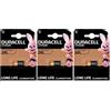 Duracell 3X Duracell 28L A544 2CR11108 Con Litio (3 Blister Da 1 Batteria) 3 Pile