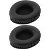 VGOL 1 paio di cuscinetti di ricambio in memory foam, colore nero, compatibili con cuffie Pioneer HDJ-X5, HDJ-X5BT, HDJ-X7 e HDJ-X10