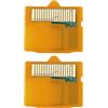 Create idea 2 adattatori per schede di memoria da MicroSD TF a XD, compatibili con Olympus U1040 u9000 u7000 u6000 SP590, giallo