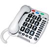 Geemarc Amplipower 40 - Telefono a Filo con Volume di Ricezione Amplificato, Tasti Grandi e Suoneria Potente - Ideale per Anziani e Ipoacusici - Versione IT