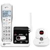 Geemarc Amplidect 595 SOS Pro - Telefono Cordless Amplificato e Medaglietta per Chiamate di Emergenza con Segreteria Telefonica e Tasti Grandi per Anziani - Perdita Uditiva da Moderata a Grave