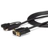 StarTech Cavo Attivo HDMI a VGA, 1920x1200 1080p, 1,8m, Nero (HD2VGAMM6)