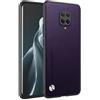 HAFFAN Custodia Cover Protettiva per Cellulare per Redmi Note 9S / Note 9 Pro (6.67 inches), Stile Similpelle - Viola scuro