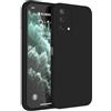 HAFFAN Custodia in Silicone TPU Compatibile con OPPO A74 (4G) (6.43 inches), Cover Case Protettiva per Cellulare - Nero