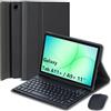 EHLCYS Custodia Con Tastiera Per Samsung Galaxy Tab A9 Plus / A9+ 11 Pollici 2023 (SM-X210/X216/X218) Con Mouse, Tastiera QWERTY Bluetooth Staccabile, Custodia Ultrasottile Con Portapenne,Nero
