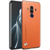 HAFFAN Custodia Cover Protettiva per Cellulare per HUAWEI Mate10 Pro (6 inches), Stile Similpelle - Arancia