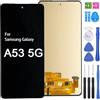 iYAiYO Schermo Incell Display Digitalizzatore Touch Screen Ricambio Compatibile con Samsung A53 5G Schermo Completo con Strumenti-Nero