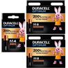 Duracell 20X Duracell AA Optimum (1 Blister Da 4 Batterie + 2 Blister Da 8 Batterie) 20 Pile (MX1500/STILO/MIGNON)