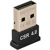 Akozon Adattatore USB 2.0 Blu Oo H 4.0 con Chip Csr8510, Connettori Csr4.0 Ricevitore Dongle USB Csr4.0 Ne Work Adattatore o Mouse Tastiera Headse Csr8510 Headse Leggero e Ul Ra Por