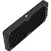 Corsair Hydro X Series XR5 da 240 mm Radiatore NEO per raffreddamento a liquido - Anima in rame - Ottimizzato ventole a basso rumore - Attacchi ventola 2x120 mm - Filettature G1/4" - Nero