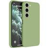 HAFFAN Custodia in Silicone TPU Compatibile con Samsung Galaxy S23+ / Samsung S23 Plus (6.6 inches), Cover Case Protettiva per Cellulare - Verde Matcha