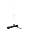 Bingfu Antenna Autoradio Amplificata Radio AM FM Auto 88Mhz-110Mhz Adattatore DIN Base Magnetica Cavo 3 Metri per Veicolo Auto Camion SUV Ricevitore Sintonizzatore Stereo Unità Principale
