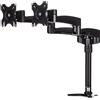 StarTech.com Supporto per doppio Monitor LED Schermo Display -Braccio con staffe Regolabile con sistema gestione cavi e altezza regolabile