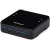 StarTech.com Switch di Condivisione Periferiche USB 3.0 - 4x4 - Mac / Windows / Linux - Switch USB A/B