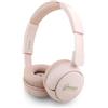 CG MOBILE Guess - Cuffie auricolari Bluetooth 5.3 con logo metallico (rosa)