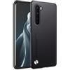 HAFFAN Custodia Cover Protettiva per Cellulare per OnePlus Nord (6.44 inches), Stile Similpelle - Nero