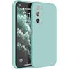 HAFFAN Custodia in Silicone TPU Compatibile con Samsung Galaxy S20 FE (6.5 inches), Cover Case Protettiva per Cellulare - Ciano chiaro