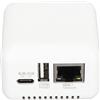 SatcOp Server di Stampa Wireless Server di Stampa USB Plug And Play Compatto con Interfaccia Multipla 100-240 V 5 V per PC per XP (Spina Europea)