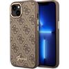 CG MOBILE Guess - Custodia per iPhone 14 Plus, motivo 4G e logo sceneggiato, antigraffio,