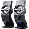 AUDIOCORE AC805 - Altoparlanti stereo 2.0 PC 6W RMS, colore nero