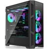 Raijintek CASE MIDI TOWER PONOS ULTRA TG4 ARGB FAN*4 TYPE C USB3.0