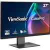ViewSonic VP2788-5K 5K Monitor 27 Pollici, Monitor Professionale per MacBook, 100W Thunderbolt 4, ΔE＜2, 99% DCI-P3, 218 PPI, HDR 400, IPS, Supporto regolabile, Convalidato Pantone, USB-C, HDMI, DP