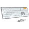ProtoArc KM100-A Backlit Bluetooth Keyboard Mouse per Mac