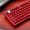 Sumgsn Set di copritasti Doubleshot traslucidi per 114 tasti, profilo Cherry, copritasti rossi, adatti per tastiere meccaniche con switch Cherry Mx al 60% 65% 75%.