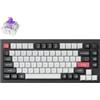 Keychron Q1 HE Tastiera Meccanica Senza fili con Hall Effect Gateron Double-Rail Magnetic Switch Nebula, Rapid Trigger, QMK 2,4 GHz Bluetooth RGB Compatibile con Mac Windows Linux - Nero