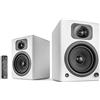 Wavemaster Two Neo Soft White - Sistema di Altoparlanti da Scaffale (60 W) con Streaming Bluetooth, Collegamenti Digitali e Telecomando a Infrarossi, per Tv/tablet/smartphone (66366) - Bianco Opaco
