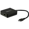 StarTech.com Adattatore di rete USB-C a Fibre ottiche, Convertitore SFP con slot aperto