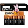 Duracell 16X Duracell AA Plus Power Boost Fino al 150% di Durata Extra (1 Blister Da 16 Batterie) 16 Pile Stilo (LR6/MN1500)
