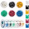 CQRobot 600 Pieces Standard Computer Jumper Caps Header Pin Shunt Short Circuit 2P Connector Open Top 2.54mm. Suitable for Arduino Raspberry Pi PCB PC DVD HDD Motherboard Shorting and Other Items.