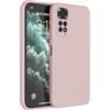 HAFFAN Custodia in Silicone TPU Compatibile con Redmi Note 11 / Note 11S (4G) (6.43 inches), Cover Case Protettiva per Cellulare - Polvere di sabbia