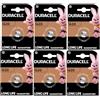 Duracell 6X Duracell 1620 (6 Blister Da 1 Batteria) 6 Pile (CR1620)