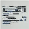 mintcaps Set completo di 173 tasti blu artico bianco con profilo ciliegio doppio copritasti personalizzati per Cherry MX Gateron Kailh Box interruttori tastiere meccaniche