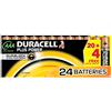 Duracell Plus Power DUR019058 - Confezione da 24 pezzi di batterie AAA